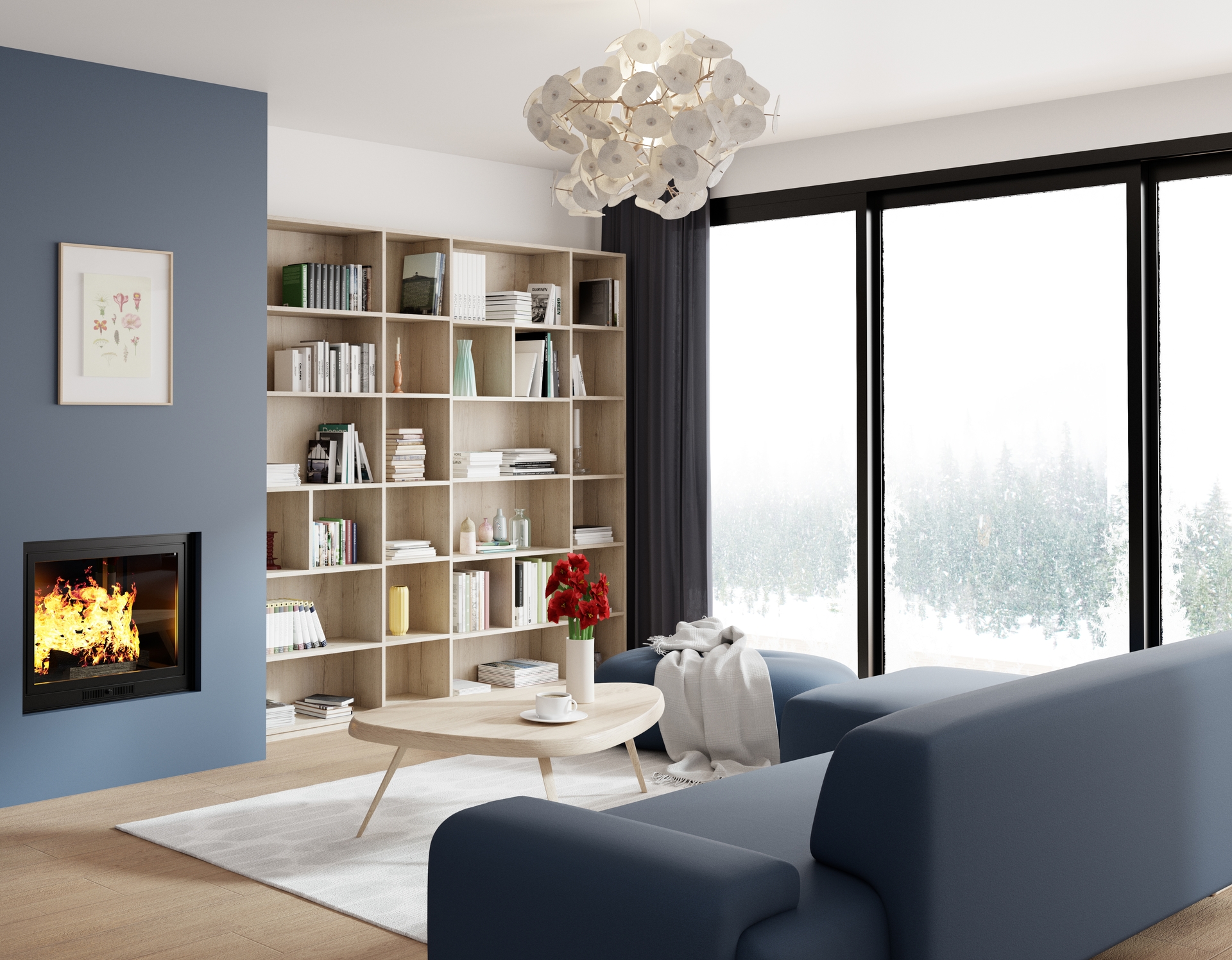 coulidoor-rangement-composable-dressing-noir-ouvert-1-60-m image 5