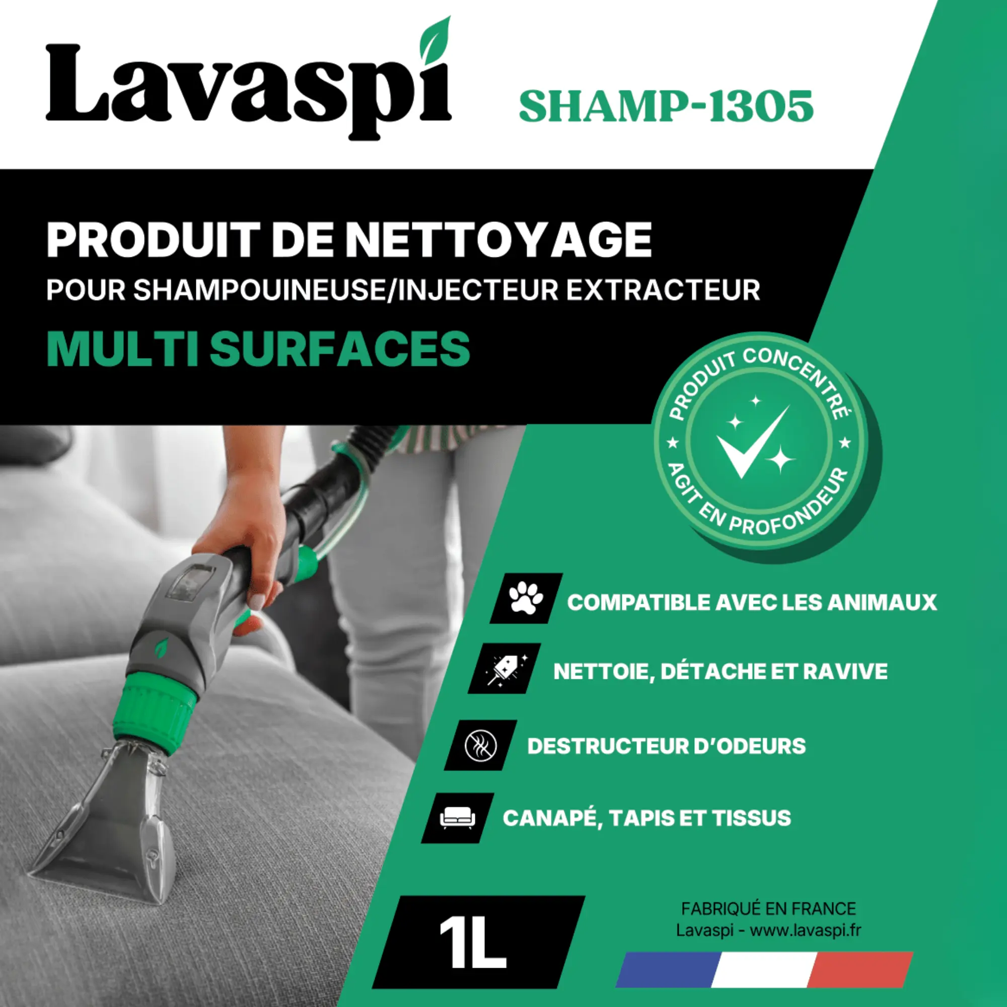 lavaspi-shamp-1305-shampoing-shampouineuse-savon image 7