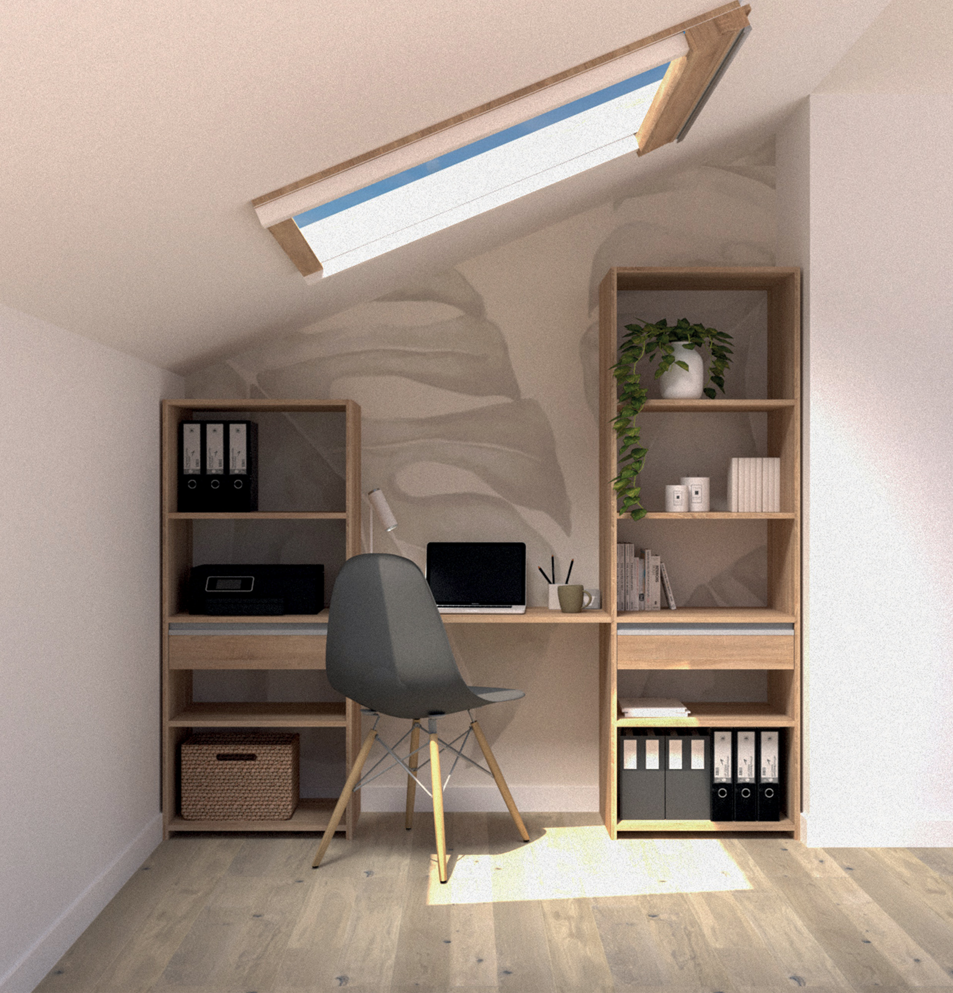 coulidoor-rangement-modulaire-blanc-caissons-tablettes image 4