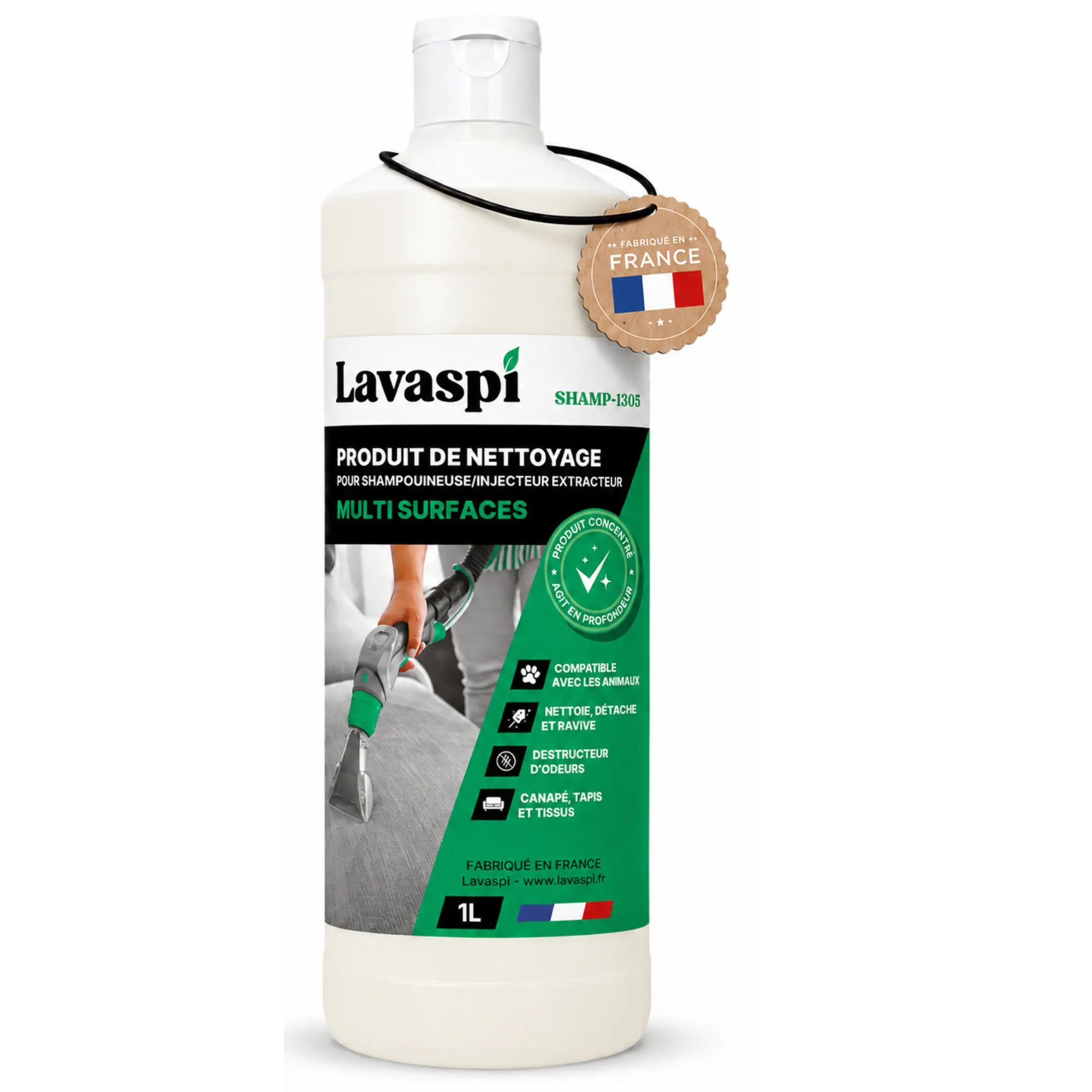 lavaspi-shamp-1305-shampoing-shampouineuse-savon image 1